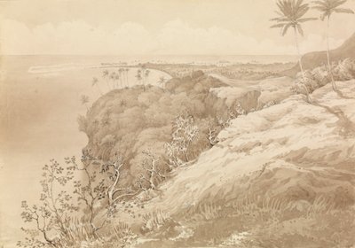 Baía de Matavai e Point Venus, Tahiti, 24 de agosto de 1849 [Ilhas da Sociedade] de Admiral Sir Edward Gennys Fanshawe