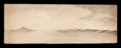 Monte Video do álbum de recortes das Índias Ocidentais, América do Norte e Bornéu de Admiral Sir Edward Gennys Fanshawe