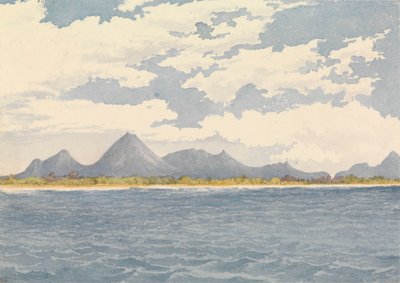 Os vulcões extintos Viejo e Monotomba, Realejo [Nicarágua], 5 de abril de 1850 de Admiral Sir Edward Gennys Fanshawe