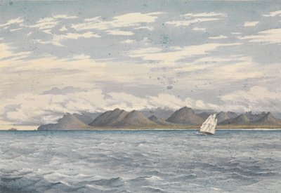 "Woody Point, Ilha de Vancouver, 8 de julho de 1851 [Canadá] de Admiral Sir Edward Gennys Fanshawe