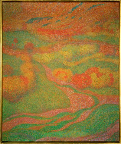 Paisagem (óleo sobre tela) de Adolf Bohm