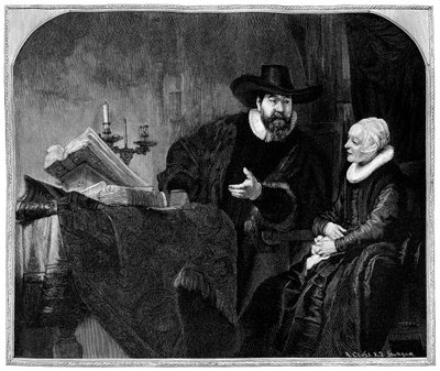 Renier Ansloo e sua mãe, 1895. de Adolf Closs