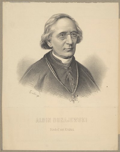 Albin Dunajewski (1817-1894), bispo de Cracóvia de Adolf Dauthage