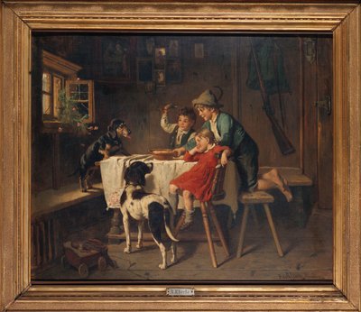 Hora do café da manhã de Adolf Eberle
