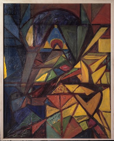 Fuga sobre o tema da ressurreição (óleo sobre tela de Adolf Holzel