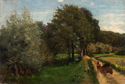 Paisagem no Ticino de Adolf Stabli