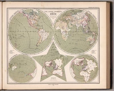 Atlas manual sobre todas as partes da terra e a estrutura do mundo (2761016) de Adolf Stieler