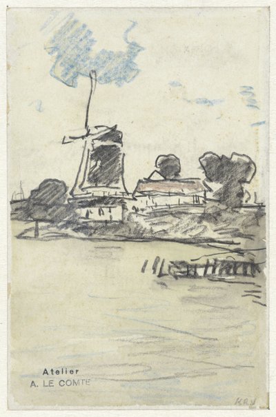 Moinho à beira-mar de Adolf le Comte