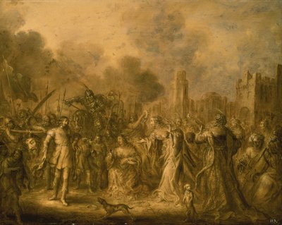 Triunfo de Davi de Adolf van der Venne