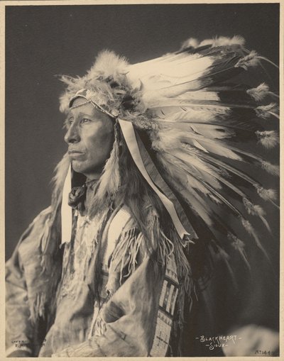 Blackheart, Sioux de Adolph F. Muhr