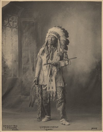 [Chefe Cavalo Americano, do Oyate Oceti Sakowin]
 de Adolph F. Muhr