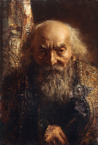 O Rabino de Bagdá, c.1851 de Adolph Menzel