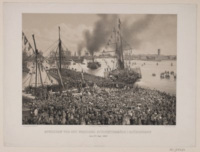 Despedida no encontro de estudantes nórdicos em Copenhague de Johan Adolph Kittendorff