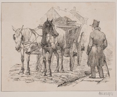 O cavalo do homem do lixo de Johan Adolph Kittendorff