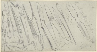 Instrumentos médicos de Adolph Menzel