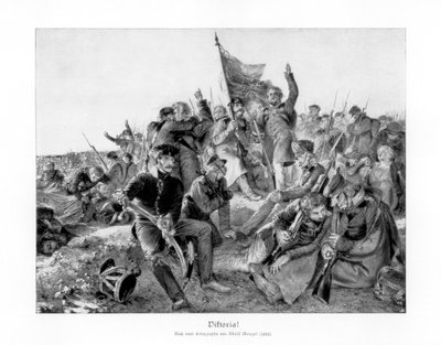 Vitória !, 1836, 1900. de Adolph Menzel