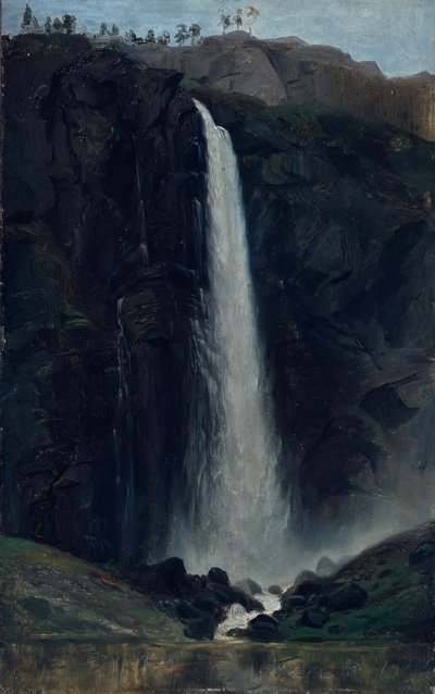 Cascata de Feigum (pintura) de Adolph Tidemand