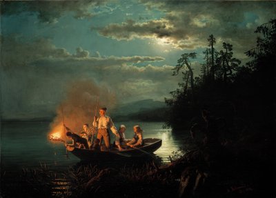 Ouvindo Krøderen de Adolph Tidemand