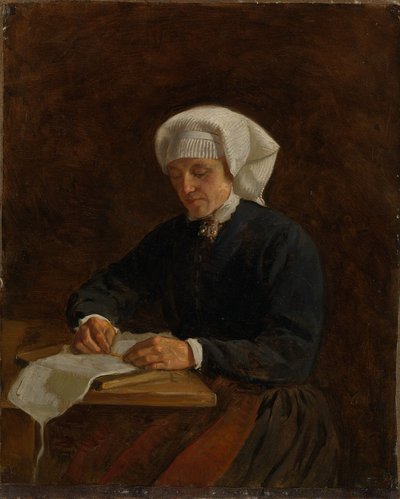Camponesa de Vikøy de Adolph Tidemand