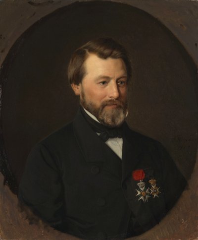 Retrato de Emil Tidemand, irmão do artista de Adolph Tidemand