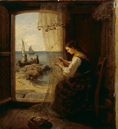 A pasta de rede de Adolph Tidemand