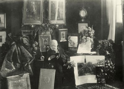Menzel no seu 80º aniversário - foto de Adolph Menzel