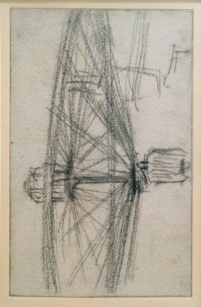 Roda em movimento de Adolph Menzel