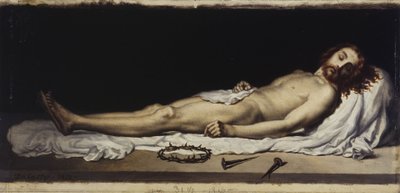 Esboço da igreja de Malakoff: O Cristo Morto de Adolphe Henri Dubasty