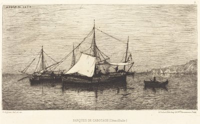 Barcos de cabotagem de Adolphe Appian