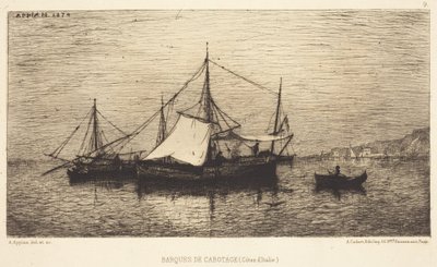 Embarcações de cabotagem de Adolphe Appian