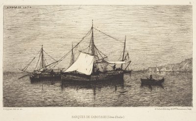 Embarcações de cabotagem de Adolphe Appian