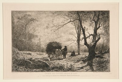 Caminho das rochas (ao redor de Creys) de Adolphe Appian
