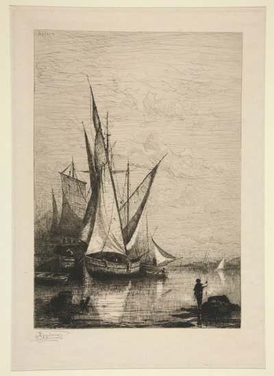 O porto de Génova de Adolphe Appian