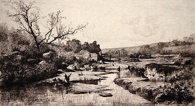 nascente do rio Albarine de Adolphe Appian