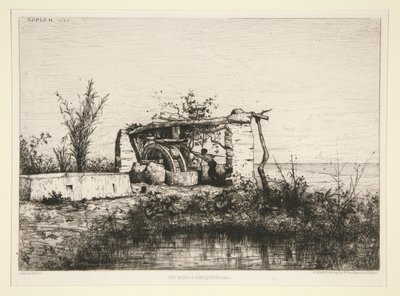 Um moria em Bordiquier de Adolphe Appian