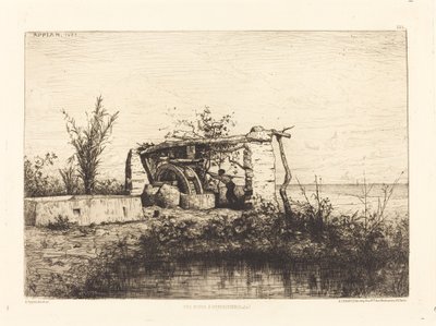 A moria em Bordiquier (Itália) de Adolphe Appian