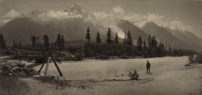 [Paisagem alpina] de Adolphe Braun