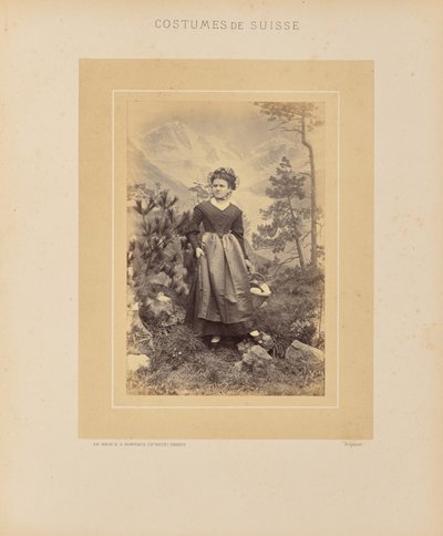 Cantão dos Grisões de Adolphe Braun