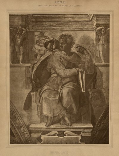 Roma - Palácio do Vaticano - Capela Sistina, Miguel Ângelo de Adolphe Braun
