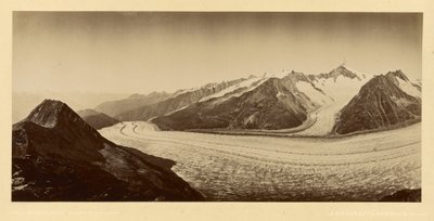 [Passagem de montanha com neve]. de Adolphe Braun
