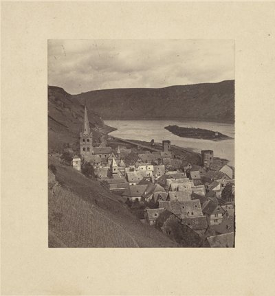 Vista do Reno de Adolphe Braun