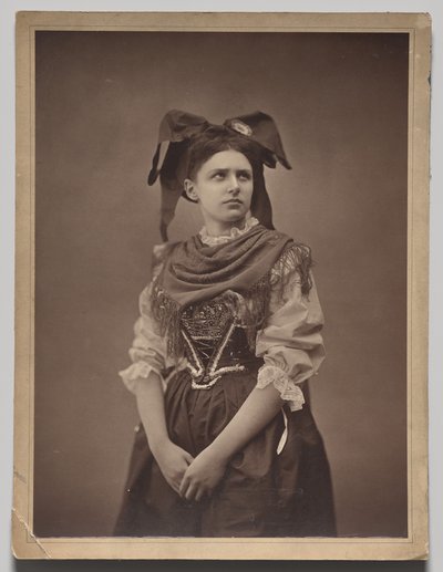 Jovem Alsacienne de Adolphe Braun