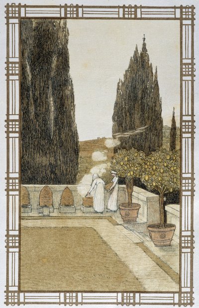 A Vida das Abelhas: A Fumaça das Colméias - Desenho de A. Giraudon de Adolphe Giraudon