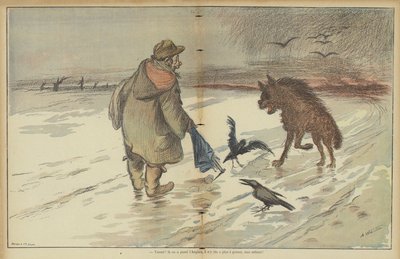 Ilustração para o riso de Adolphe Leon Willette