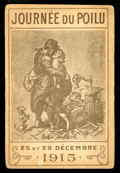 "Journee Du Poilu" de Adolphe Leon Willette