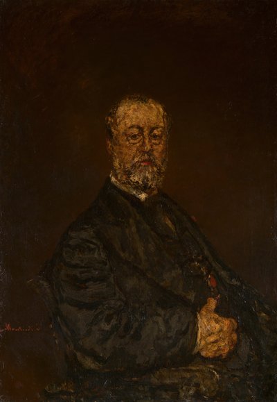 Retrato de Monsieur Rouland, c. 1875. de Adolphe Monticelli