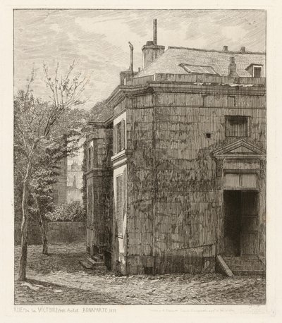Rua da Vitória (70). Hotel Bonaparte de Adolphe Théodore Jules Martial Potémont