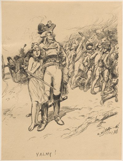 Valmy de Adolphe Willette