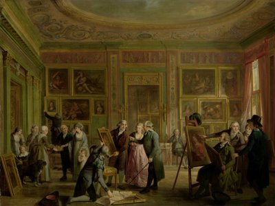 A Galeria de Arte de Josephus Augustinus Brentano de Adriaan de Lelie
