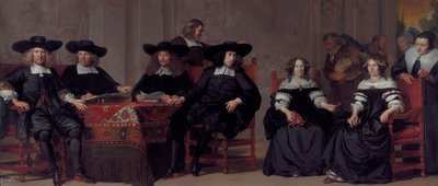 Governadores e Governantas da Casa de Hóspedes dos Antigos Homens e das Mulheres de Adriaen Backer